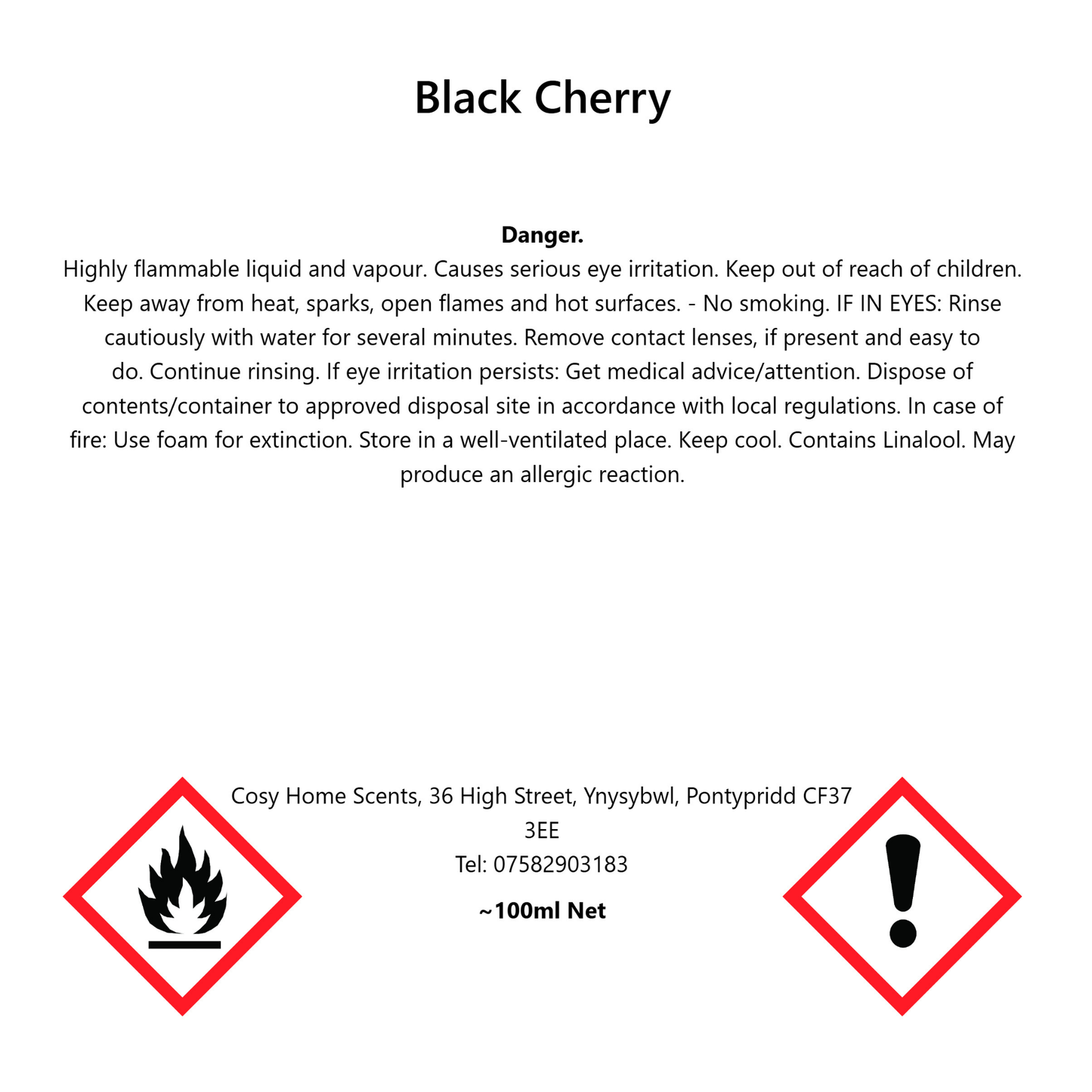 Black Cherry Room & Linen Spray