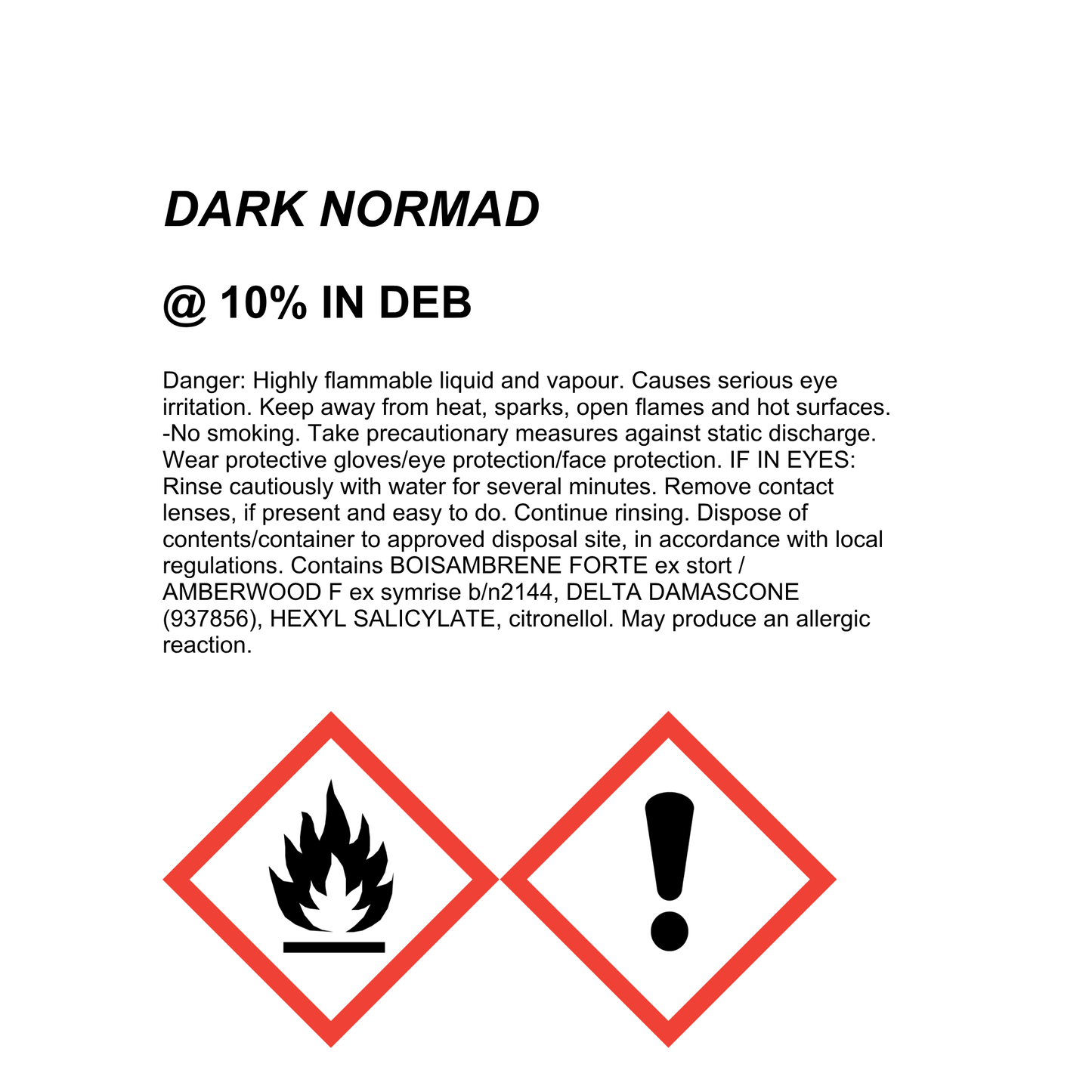 Dark Nomad Room & Linen Spray