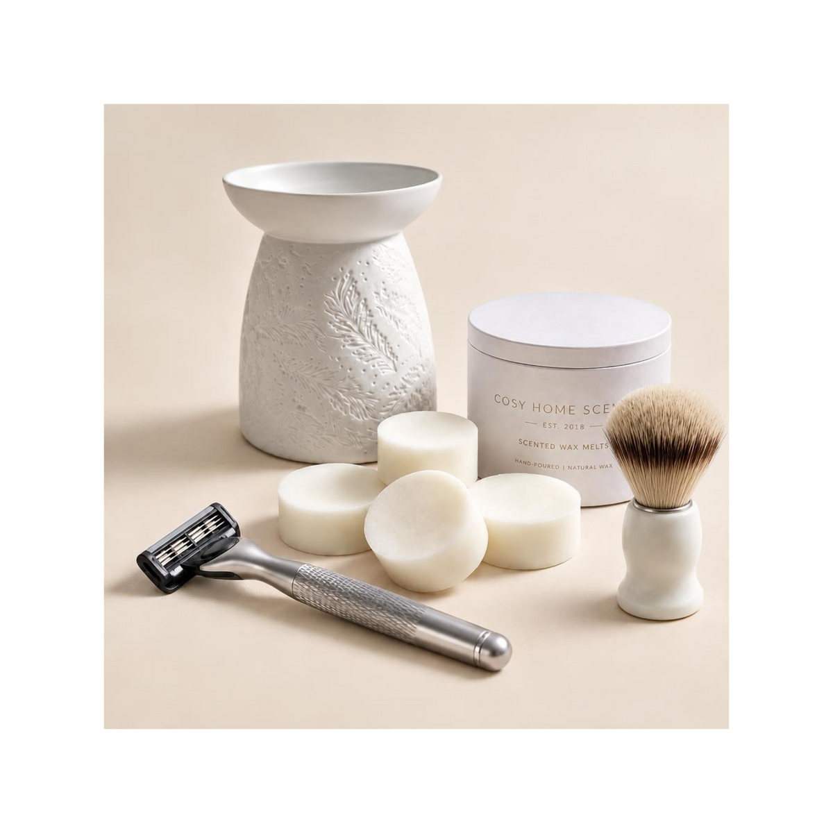 Clean Shaven Wax Melt Tin