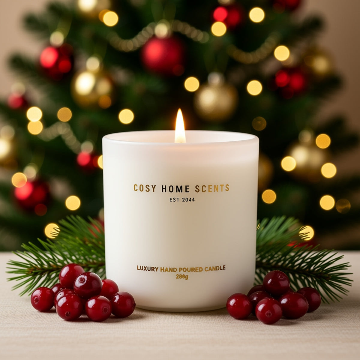 Cranberry Jam Medium Candle