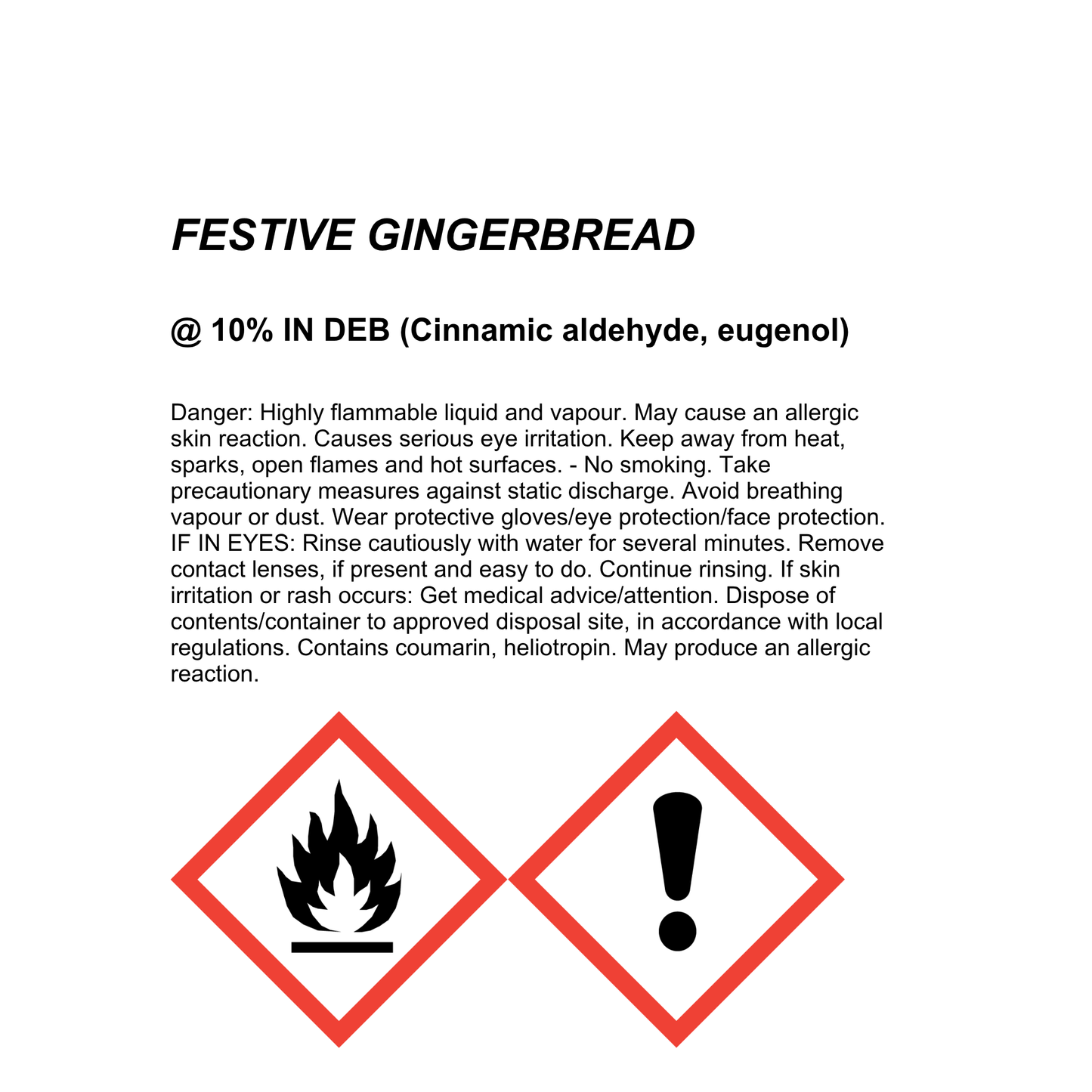 Festive Gingerbread Room & Linen Spray