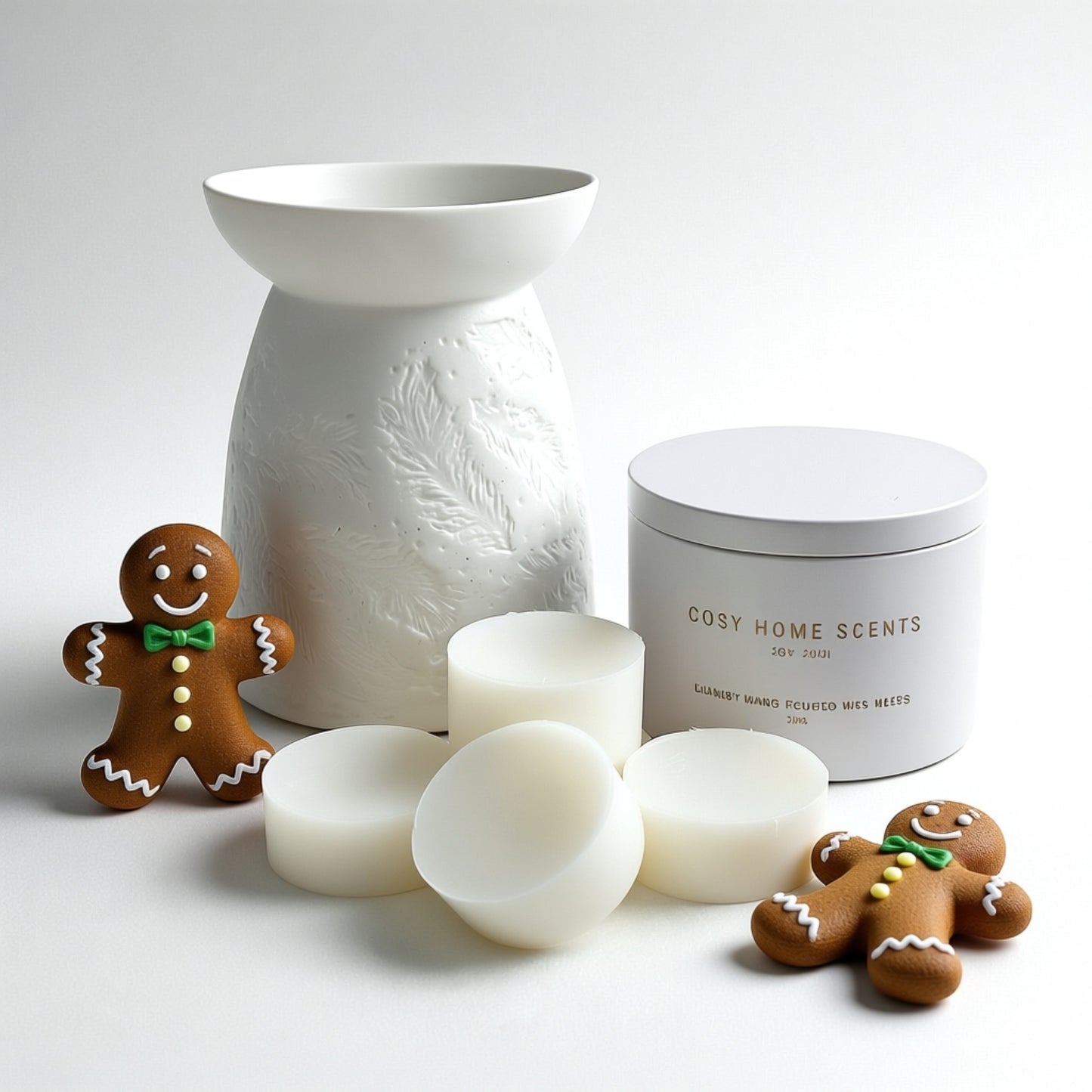 Festive Gingerbread Wax Melt Tin