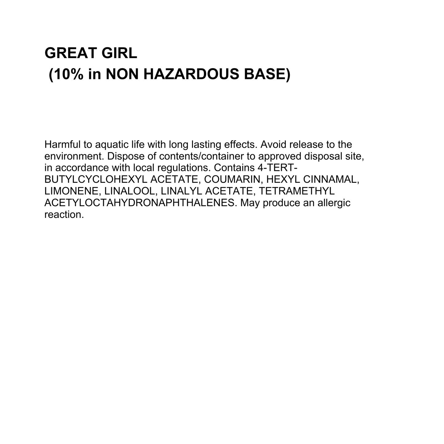 Great Girl Wax Melt Tin