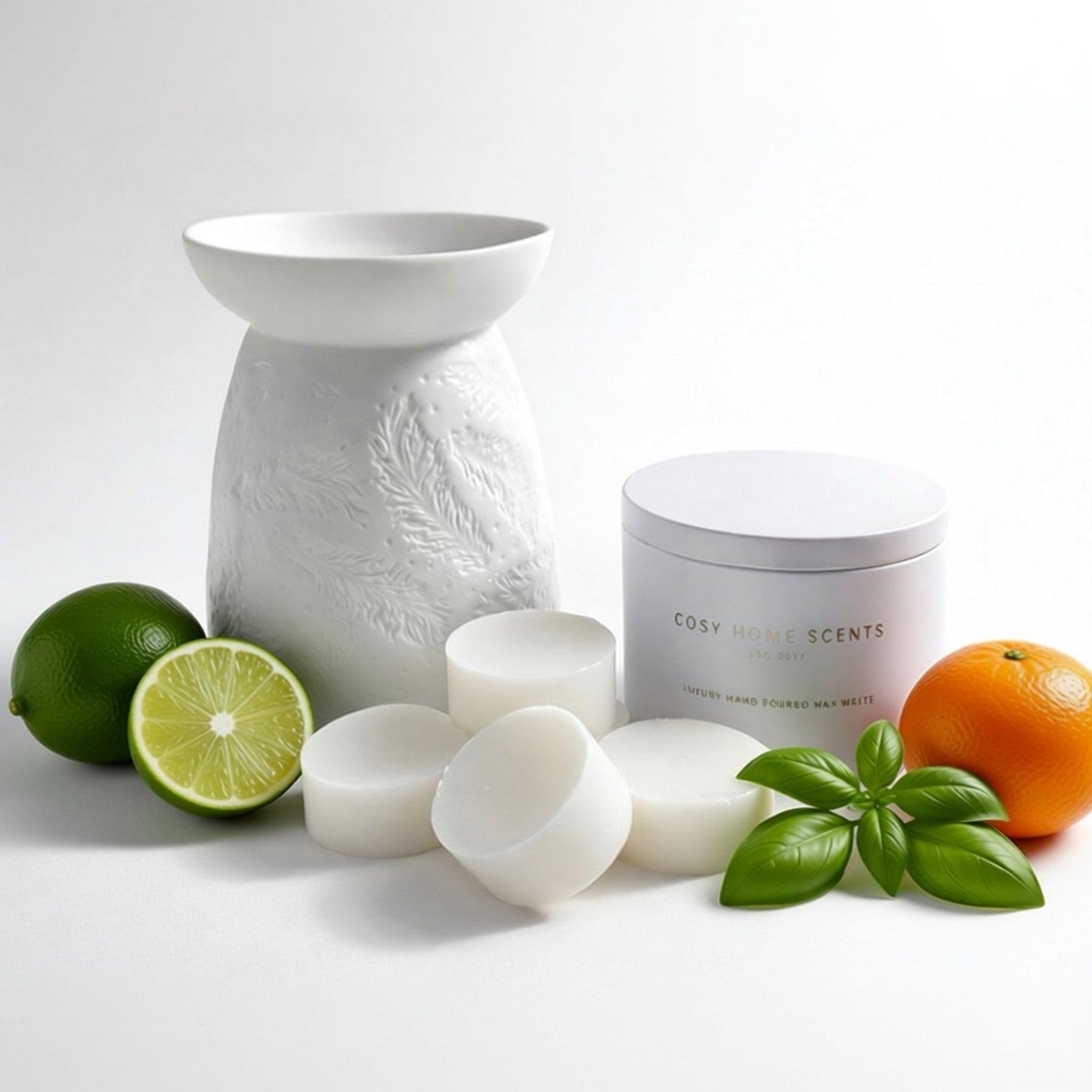 Lime, Basil & Mandarin Wax Melt Tin
