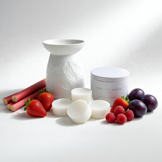 Rhubarb & Strawberry Wax Melt Tin