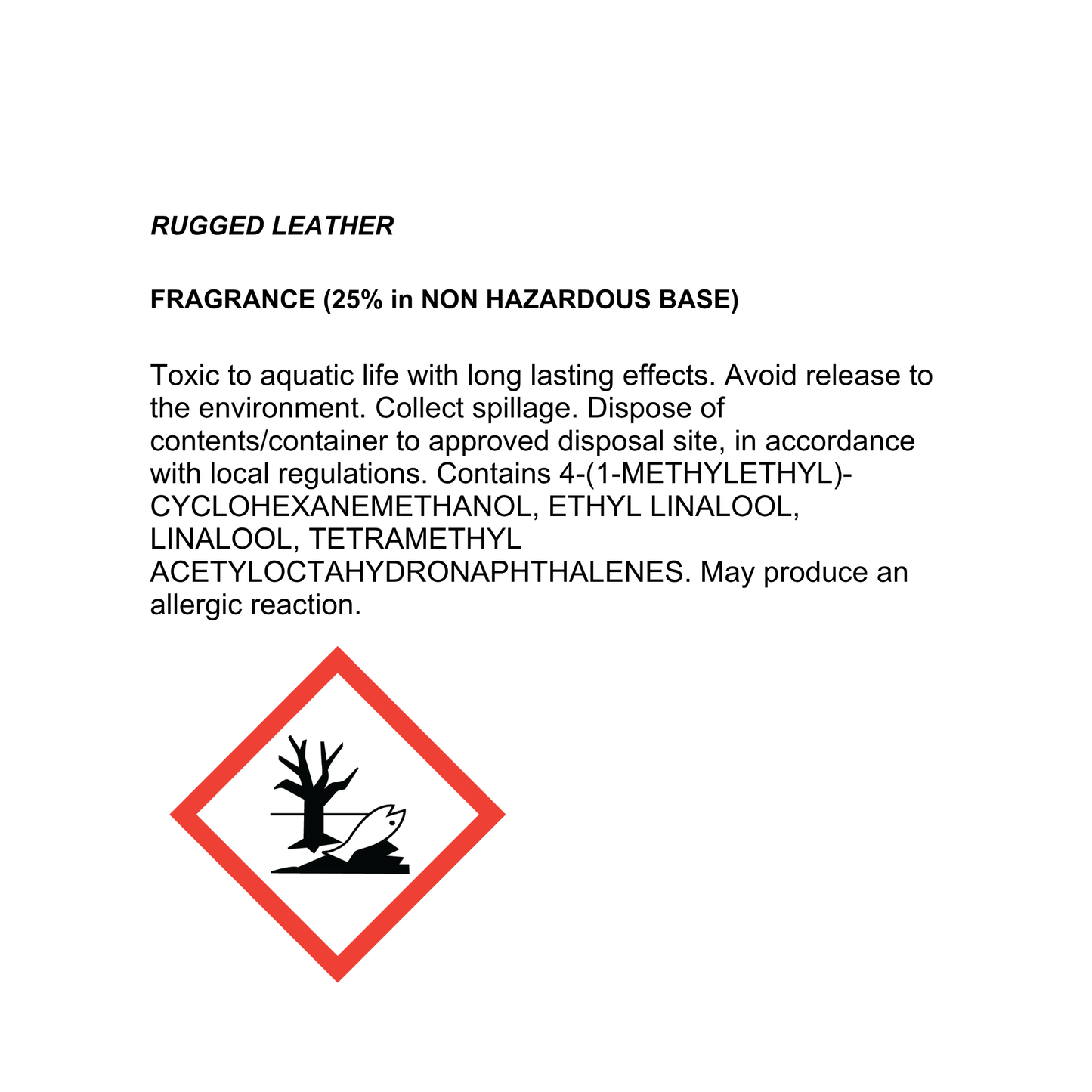 Rugged Leather Reed Diffuser