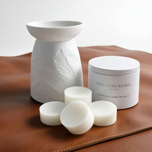 Rugged Leather Wax Melt Tin