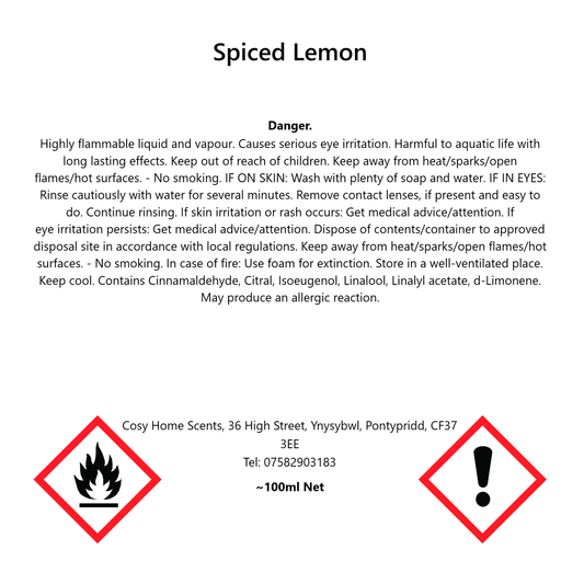 Spiced Lemon Room & Linen Spray