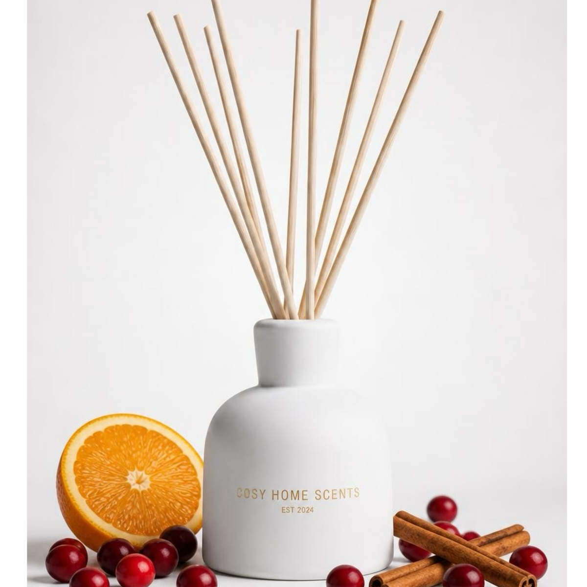 Spiced Orange & Cranberry Reed Diffuser