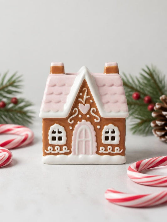Sugarplum Gingerbread House Wax Melt Burner