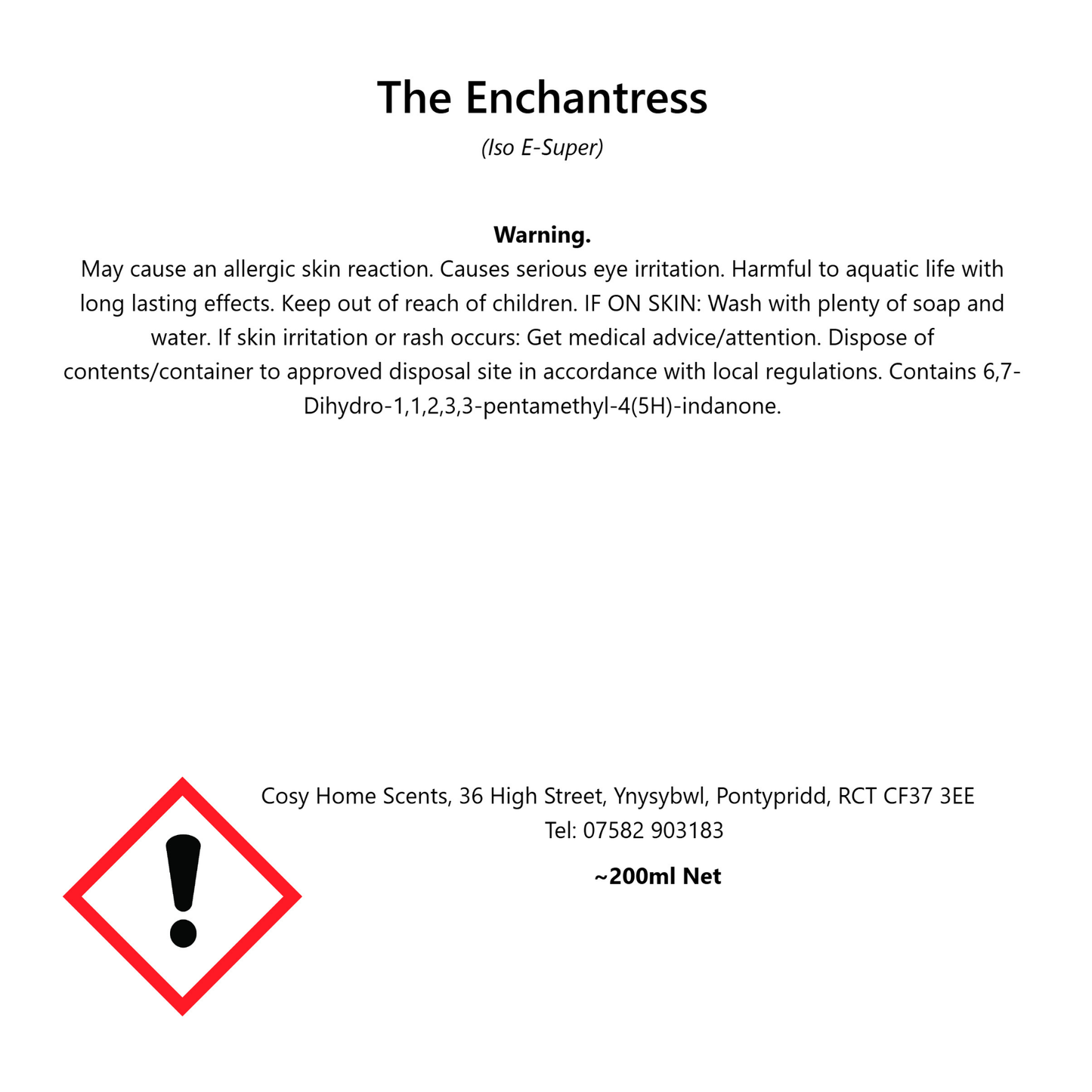 The Enchantress Diffuser Refill