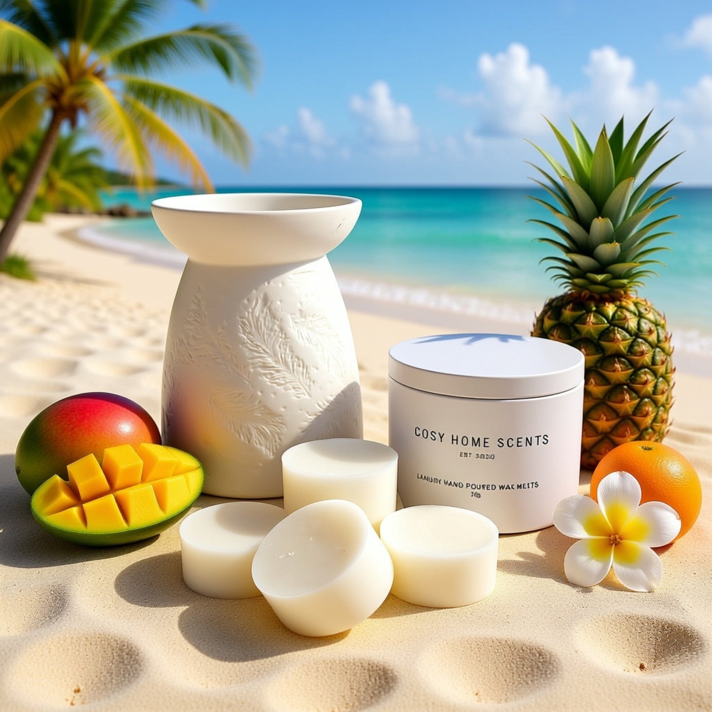 Tropical Escape Wax Melt Tin